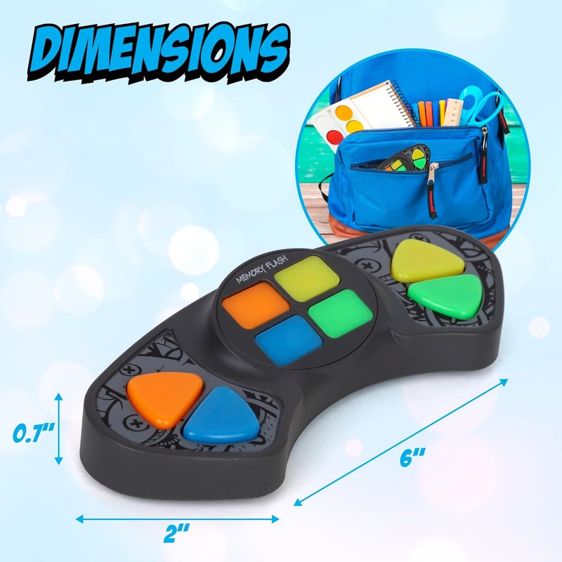 Point Games Handheld Memory Game, Kids Electronic Games, Sequence Fun for Kids with Lights & Sounds, Brain Challenge for Boys & Girls Ages 8+ - Image 5